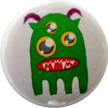 Monster Button Hörner